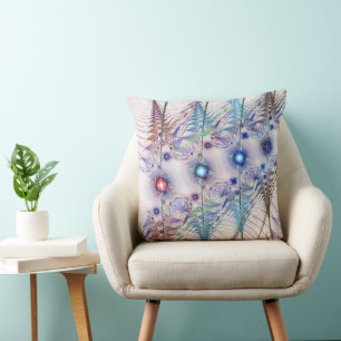 Ferns'N Blume Abstrakt Kissen