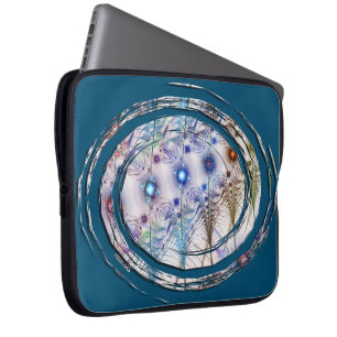 Ferns'N Blume Abstrakt Laptopschutzhülle