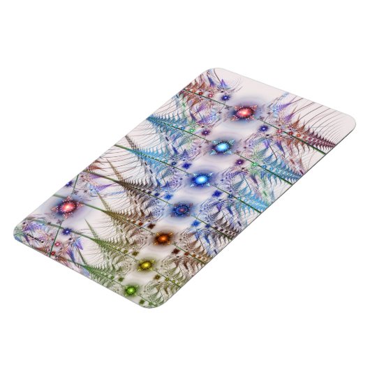 Ferns'N Blume Abstrakt Magnet (Linke Seite)