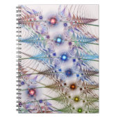 Ferns'N Blume Abstrakt Notizblock (Vorderseite)