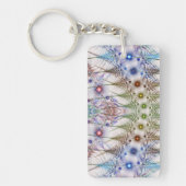 Ferns'N Blume Abstrakt Schlüsselanhänger (Vorderseite)