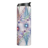 Ferns'N Blume Abstrakt Thermosbecher (Nach links gedreht)