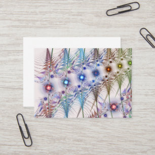 Ferns'N Blume Abstrakt Visitenkarte