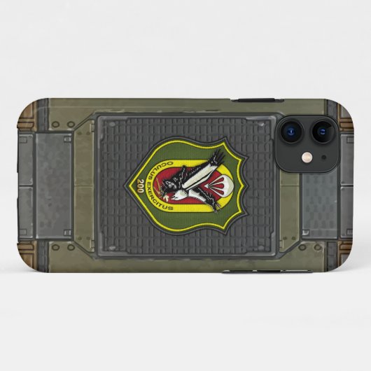 Fernspählehrkompanie 200 [FSLK200] Case-Mate iPhone Hülle (Rückseite (Horizontal))