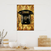 Fernsprechfernsprecher Poster (Küche)