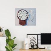 Fernsprechuhr, London, 1850 Poster (Heimbüro)