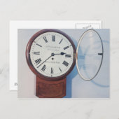 Fernsprechuhr, London, 1850 Postkarte (Vorne/Hinten)