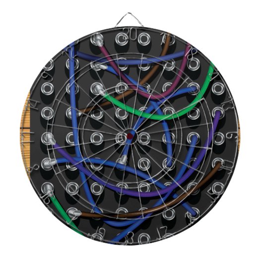 Fernsprechvermittlungskabel Dartscheibe (vorne)