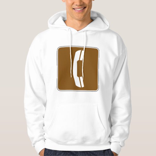 Fernsprechzeichen Hoodie (Vorderseite)