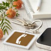 Fernsprechzeichen Schlüsselanhänger