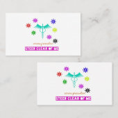 fernsteuern visitenkarte (Vorne/Hinten)