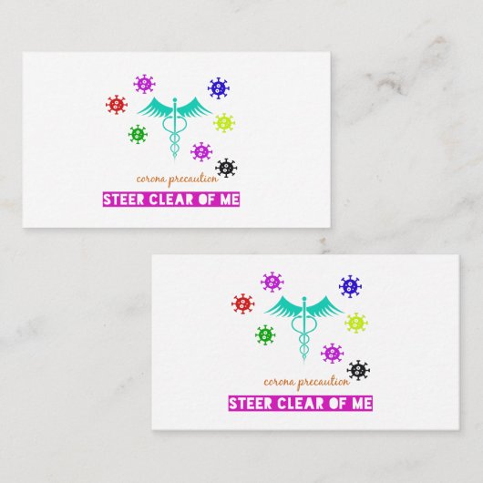 fernsteuern visitenkarte (Vorne/Hinten)