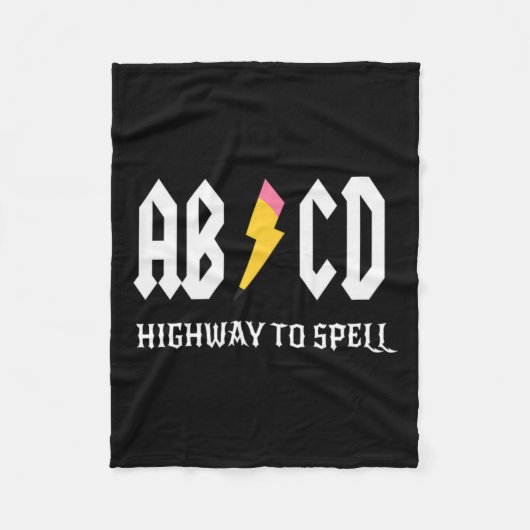 Fernstraßen zum Zauber Stift Lehrer Amp; Student w Fleecedecke (Vorderseite)