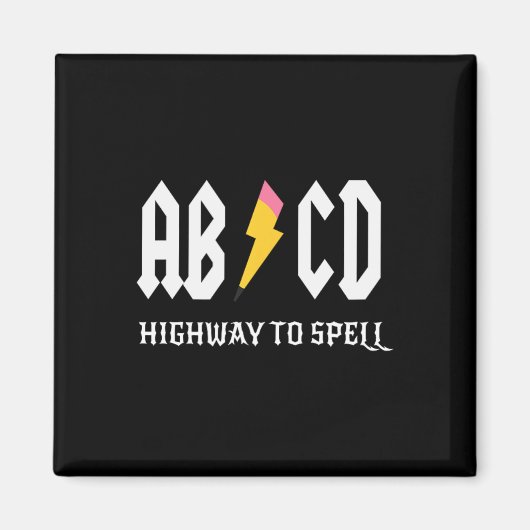 Fernstraßen zum Zauber Stift Lehrer Amp; Student w Magnet (Vorne)