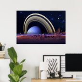 Fernsystem Poster (Heimbüro)