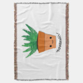 Ferntastic Fern Decke (Vorderseite Vertikal)