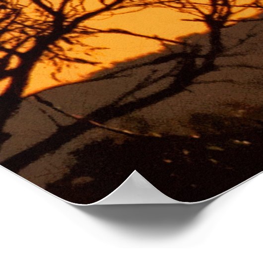 Ferntree Gully Skyscapes Poster (Ecke)