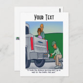 Fernunterricht Postkarte (Vorne/Hinten)