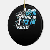 Fernverkehr der Kontrolle Keramik Ornament (Links)