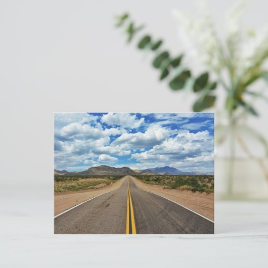 Fernweg Postkarte (Stehend Vorderseite)