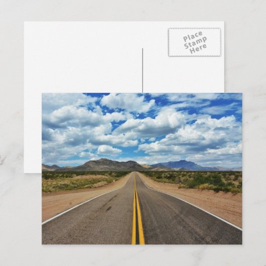 Fernweg Postkarte (Vorne/Hinten)