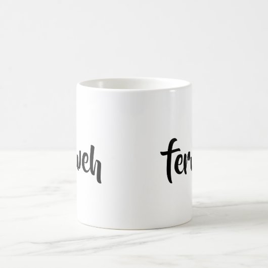 fernweh Kaffee-Tasse Kaffeetasse (Mittel)