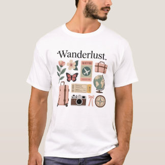 Fernweh | Reisebegeisterter Abenteuer-Ästhetik T-Shirt