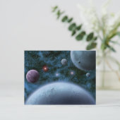 Fernwelten Postkarte (Stehend Vorderseite)