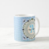 Ferny Monogram Tasse (VorderseiteRechts)