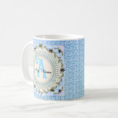 Ferny Monogram Tasse (Vorderseite Links)