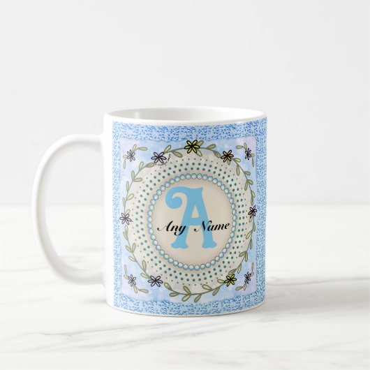 Ferny Monogram Tasse (Links)