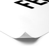 Ferny Puns sind nur Fernbulous Funny Pflanze Puff Poster (Ecke)