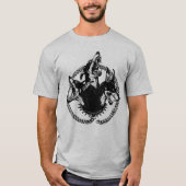 Ferocious Drei-Headed Hound T-Shirt (Vorderseite)