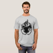 Ferocious Drei-Headed Hound T-Shirt (Vorne ganz)