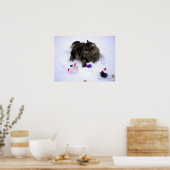 Ferocious Snow Cat Poster (Küche)