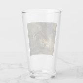 Ferocious Wild Leopard (von Jean-Baptiste Oudry) Glas (Rückseite)