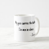 Ferocity Vibrant Pixel Art Portrait Kaffeetasse (VorderseiteRechts)