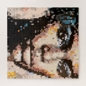 Ferocity Vibrant Pixel Art Portrait Puzzle (Horizontal)