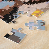 Ferocity Vibrant Pixel Art Portrait Puzzle (Seite)