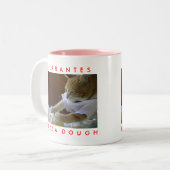 Ferrantes Spokane-Italiener-Tasse Zweifarbige Tasse (Vorderseite Links)