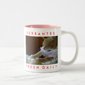 Ferrantes Spokane-Italiener-Tasse Zweifarbige Tasse