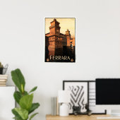 FERRARA NORTH ITALIEN POSTER (Heimbüro)