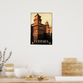 FERRARA NORTH ITALIEN POSTER (Küche)