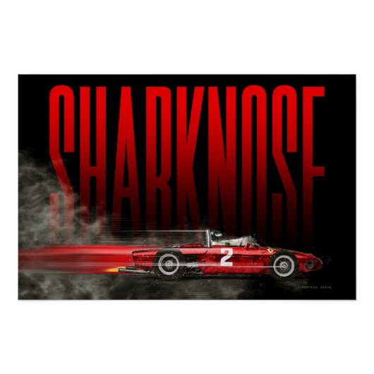 Ferrari 156 Sharknose Poster (Vorderseite)