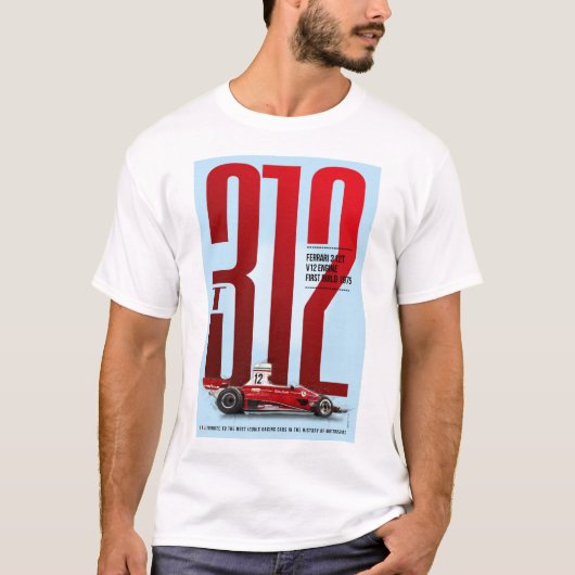Ferrari 312T T-Shirt (Vorderseite)