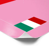 Ferrari 330 at Monza Poster (Ecke)