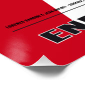 Ferrari 330 Bandini-Guichet Poster (Ecke)