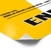 Ferrari 512 de Fierlant-Walker Poster (Ecke)