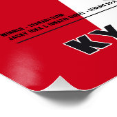 Ferrari 512 Ickx & Giunti Poster (Ecke)