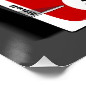 Ferrari 512S LM No.5 Poster (Ecke)